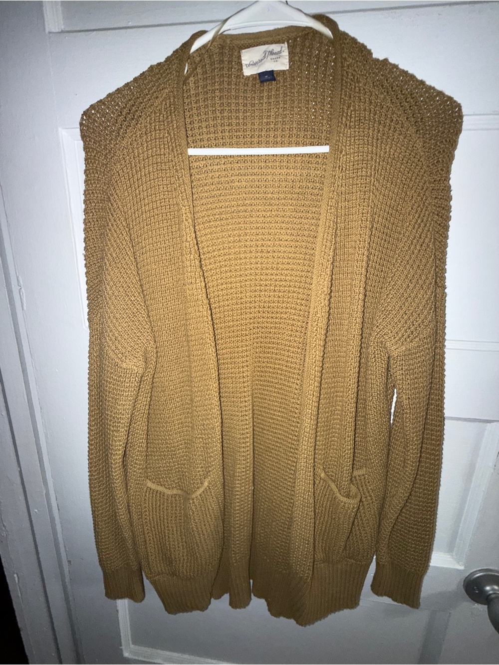 Universal Thread Open-Front Chunky Knit Cardigan - Camel/Tan